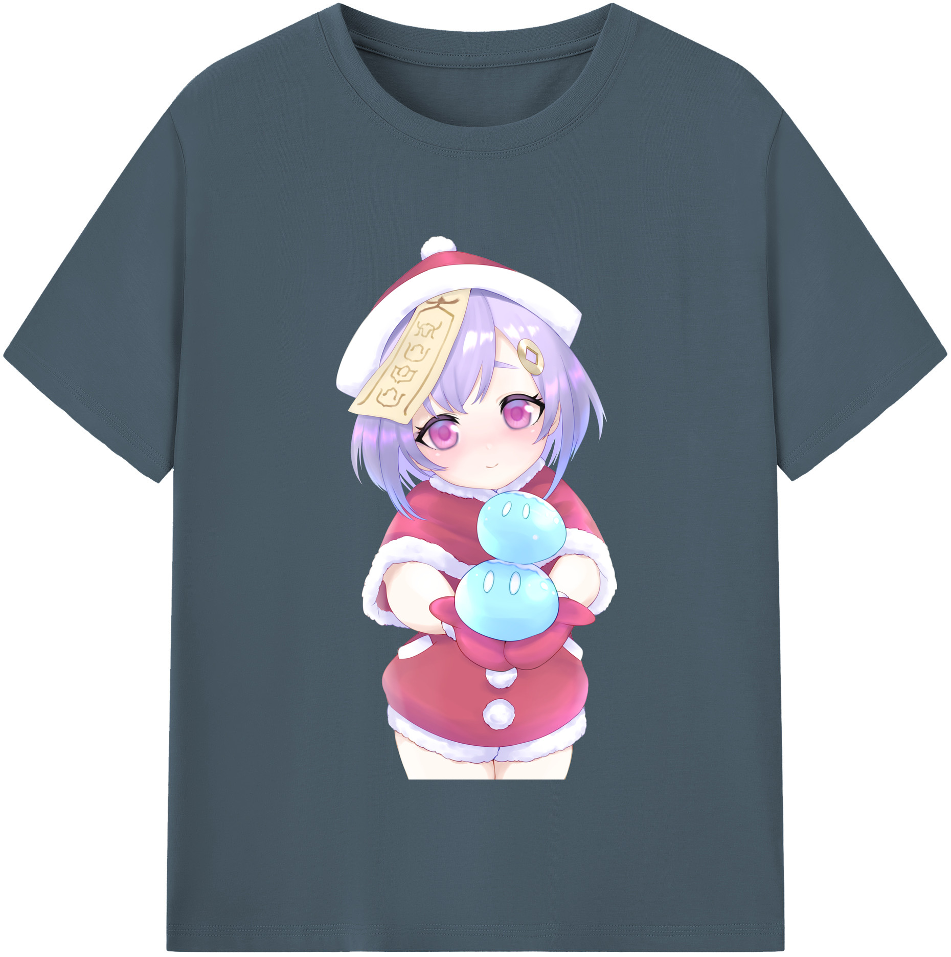 げんし神 七七 なな  genshin Nana 綿100％半袖Tシャツ（フロントプリント）